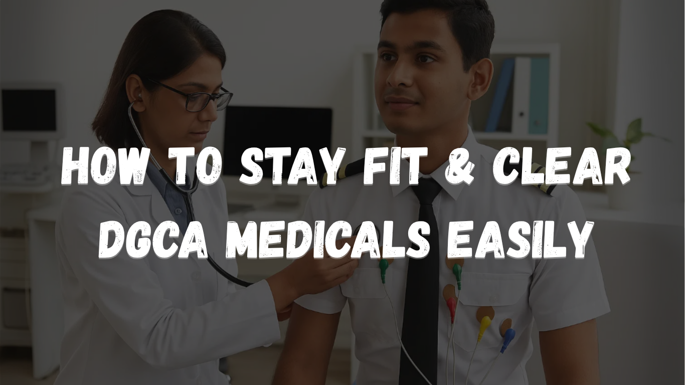 How to Stay Fit & Clear DGCA Medicals Easily
